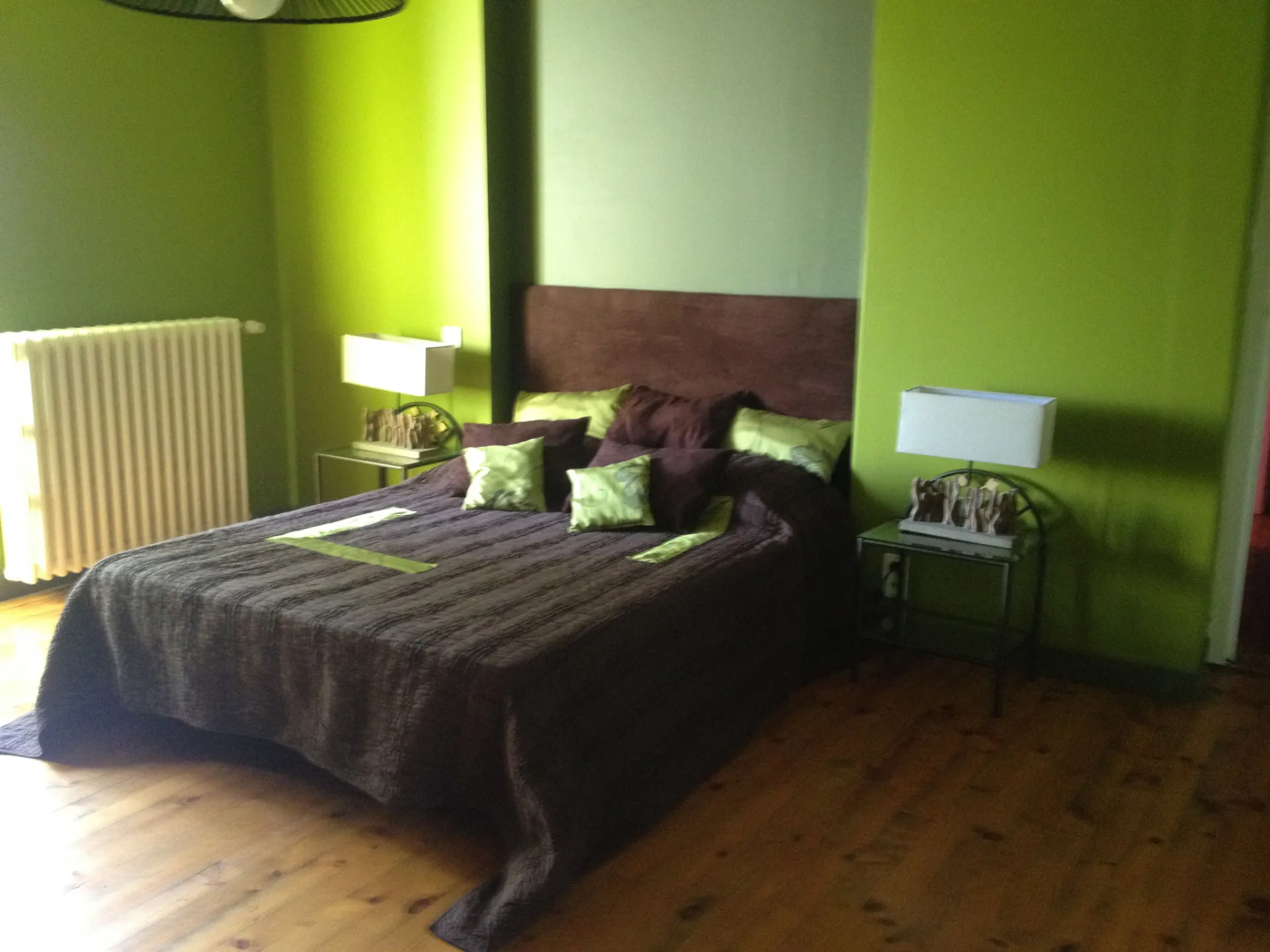 Chambre Zen avec lit double et possibilité de lits d'appoint