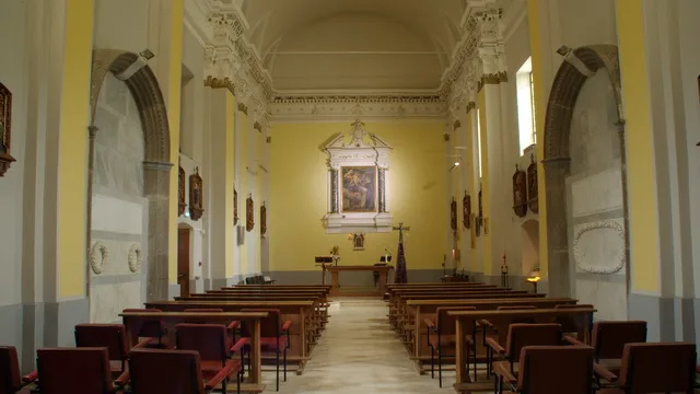 Intérieur de la chapelle du couvent Saint-Hyacinthe