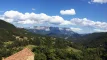 Vue sur la montagne du Glandasse depuis le domaine, au cœur du Parc Naturel Régional du Vercors