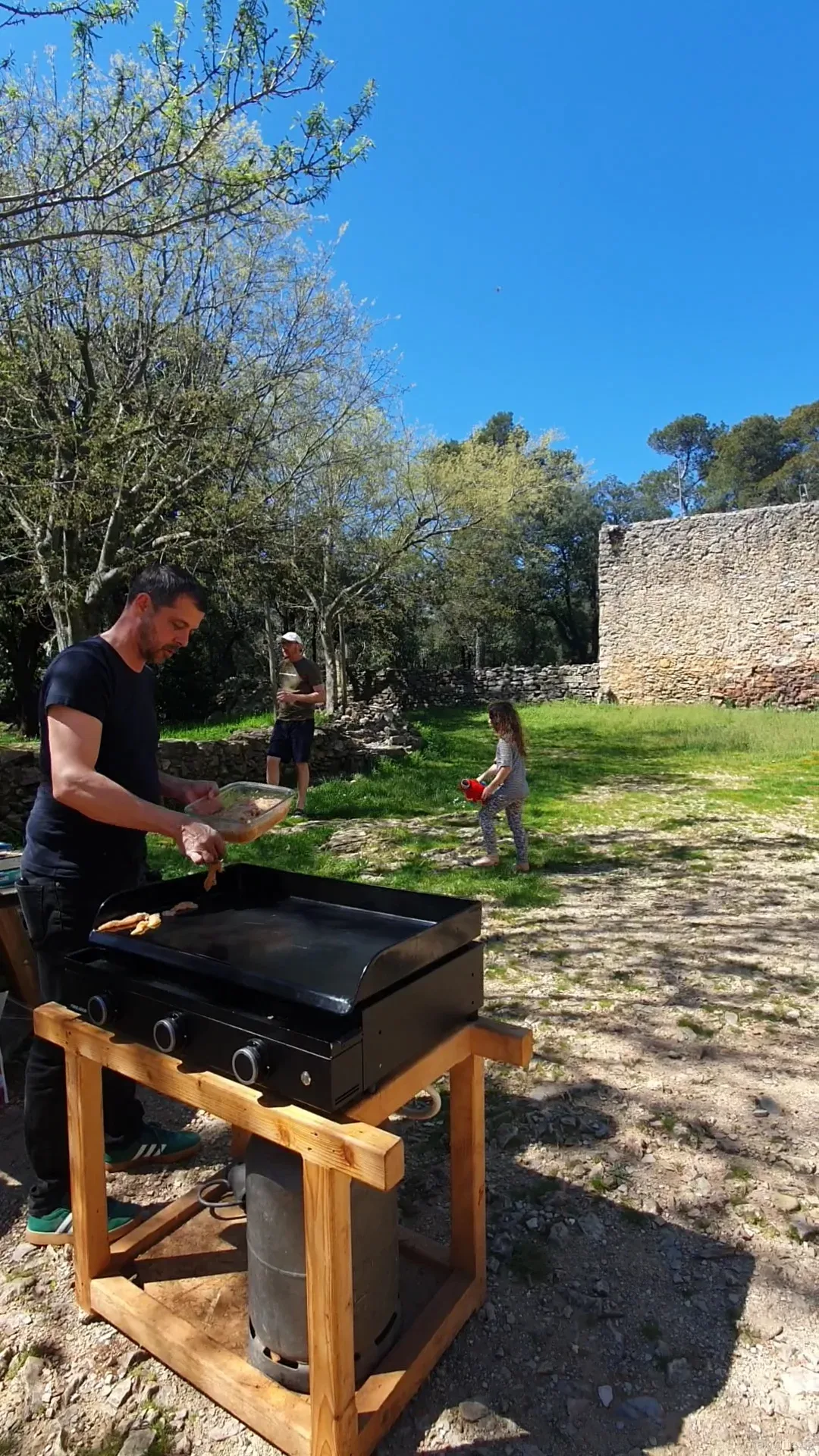 plancha –grillade pour 15 personnes