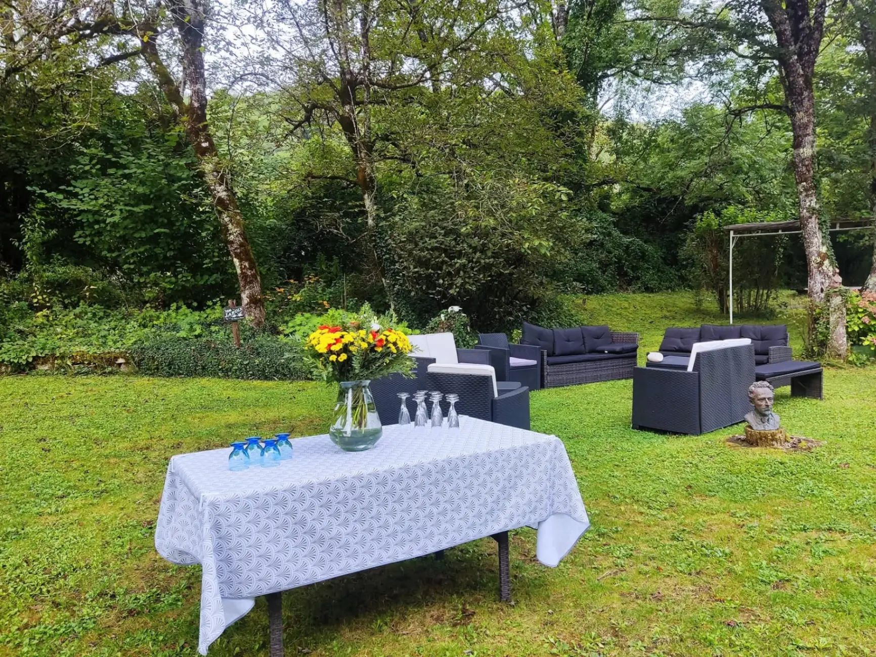 Jardin ombragé