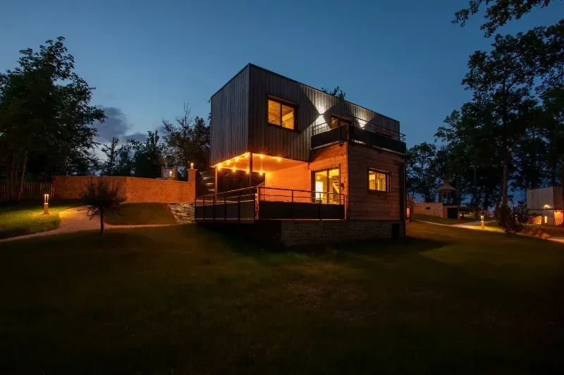 Cabane spa de nuit