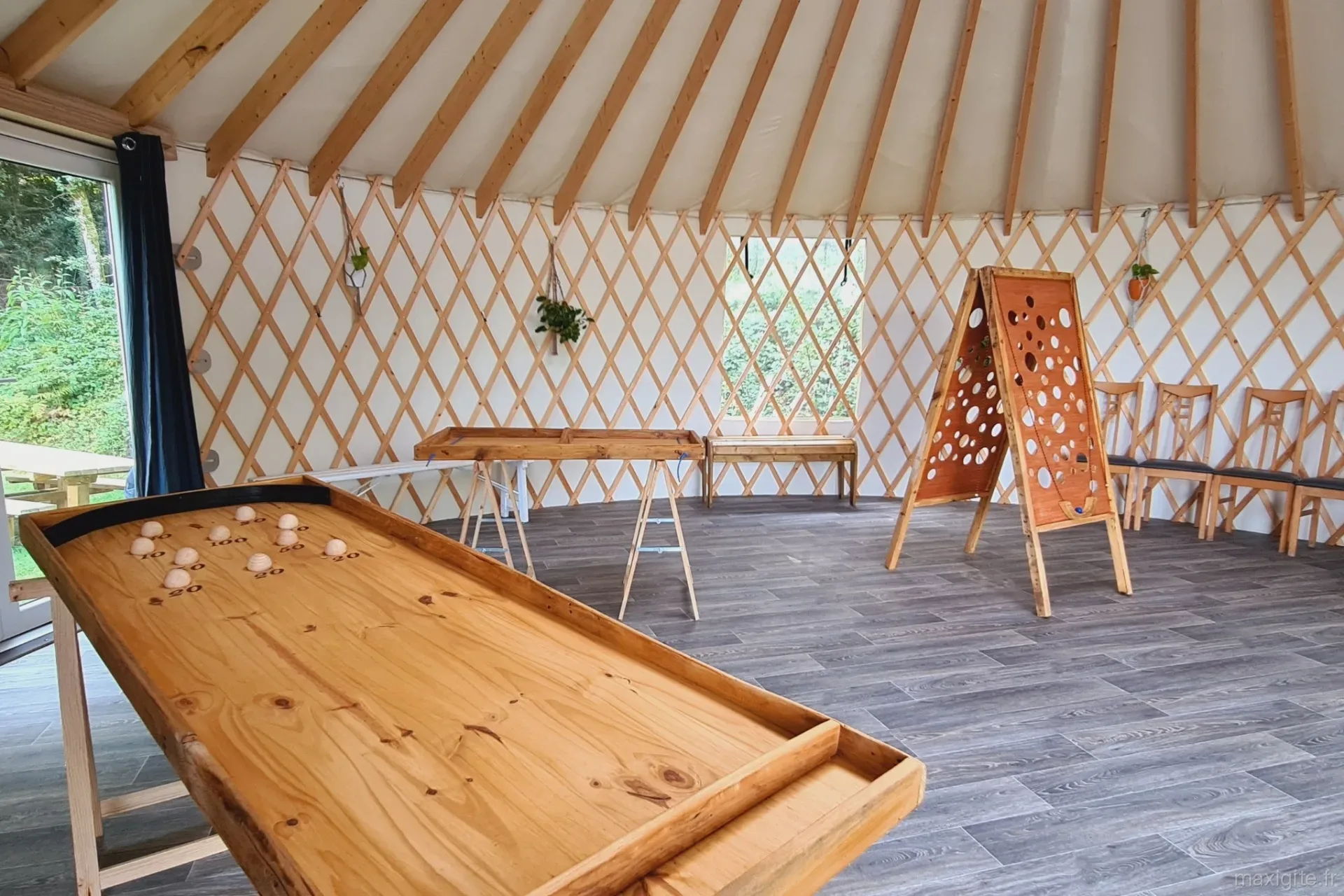 Forêt Totem – salle de jeux
