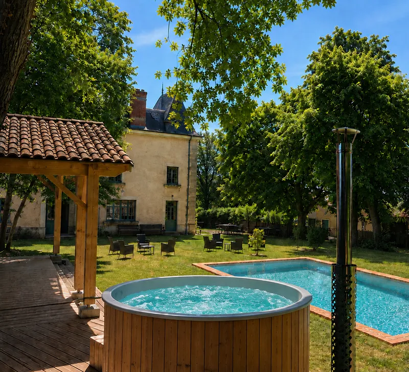 Gîte Le Petit Châtel — gîte de groupe à Chenay-le-Châtel