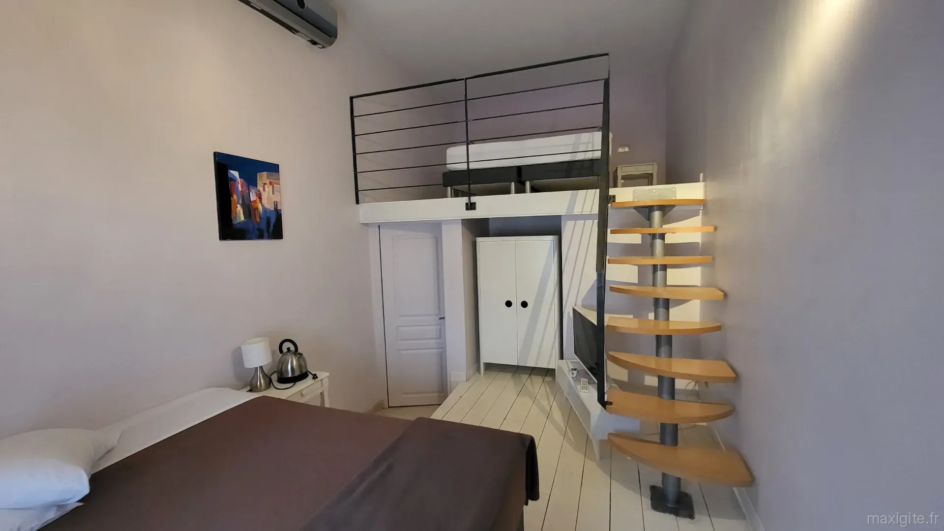 chambre individuelle Part des anges gite de groupe Gard Cevennes