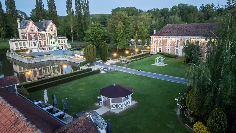 Château de Quesmy – fin de journée