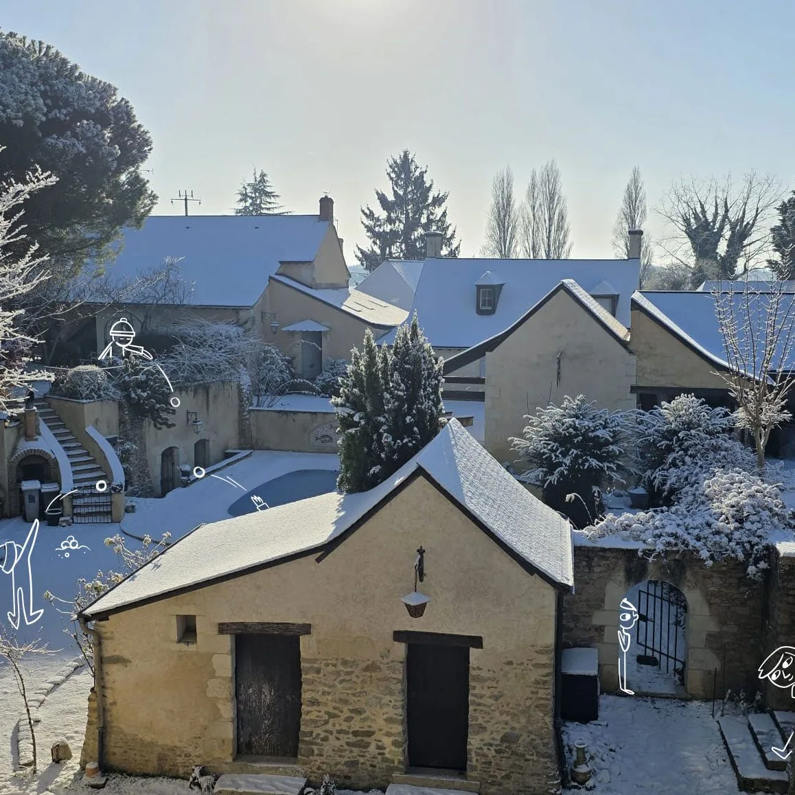 Gîte de groupe ÉpissAntre à Mazé-Milon — Photo 3 de ÉpissAntre à Mazé-Milon, capacité 24 personnes